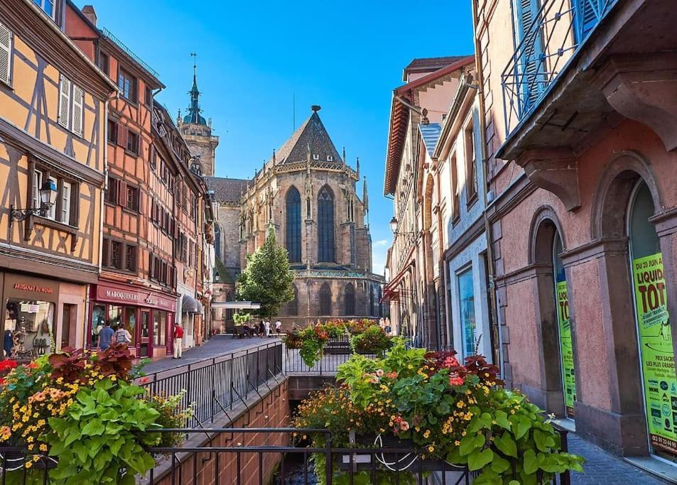 Appartement Centre Historique Avec Parking Inclus Colmar Exterior foto